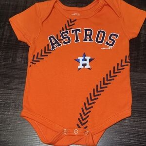 Houston Astros InfantBoy's Bodysuit Creeper Size3-6 Months
